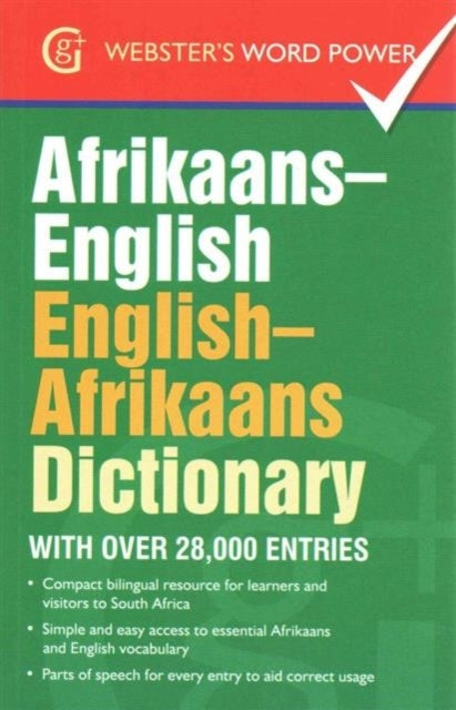 Afrikaans-English English-Afrikaans Dictionarywith Over 28