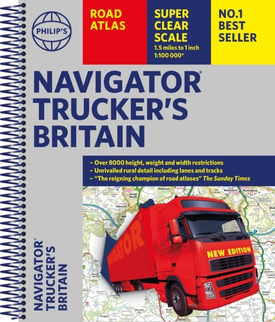 Philip'S Navigator Trucker'S Britain Spiral
