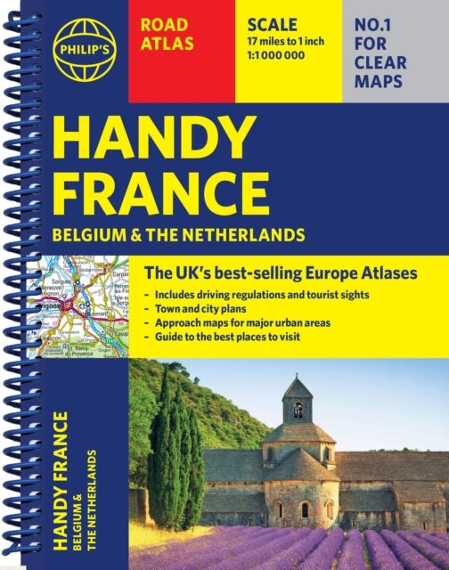 Philip'S Handy Road Atlas France Belgium And The Netherland