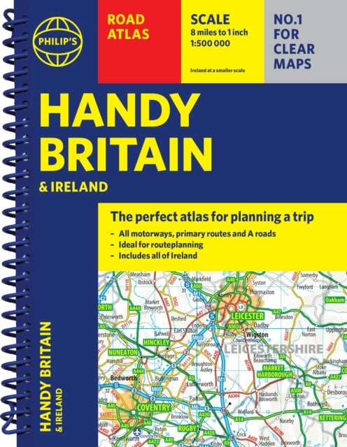 Philip'S Handy Atlas Britainspiral A5