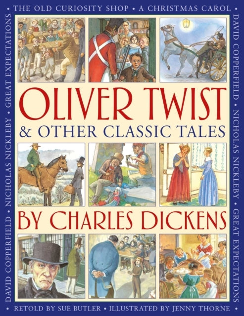RETELLINGS OF A CHRISTMAS CAROL, GREAT EXPECTATIONS, DAVID COPPERFIELD, THE OLD CURIOSITY SHOP, NICHOLAS NICKLEBY, AND OLIVER TWIST