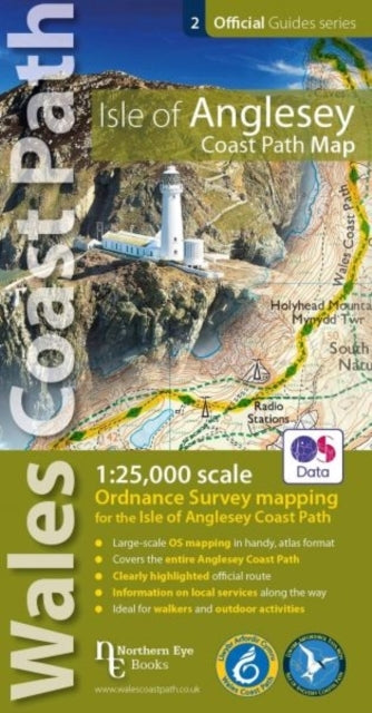 Isle of Anglesey Coast Path Map125000 Scale Ordnance Surve
