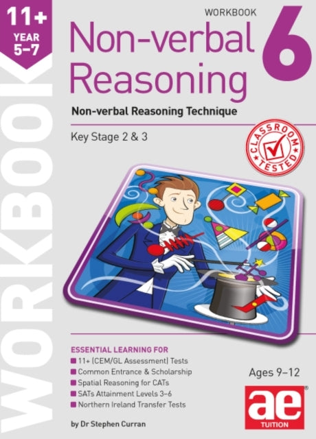 11+ Non-Verbal Reasoning Year 5-7 Workbook 6Non-Verbal Reaso