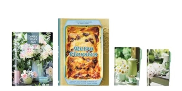 Dairy Diary Set 2025 With Retro Classicsthis Amazing-Value P