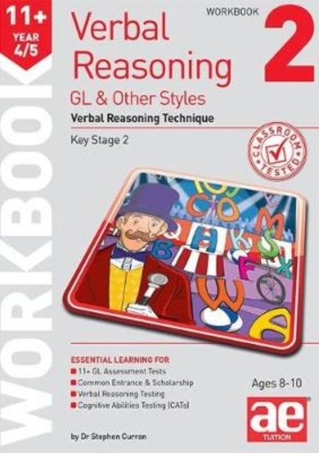 11+ Verbal Reasoning Year 4/5 Gl & Other Styles Workbook 2Ve