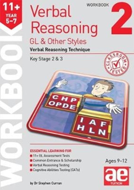 11+ Verbal Reasoning Year 5-7 Gl & Other Styles Workbook 2Ve