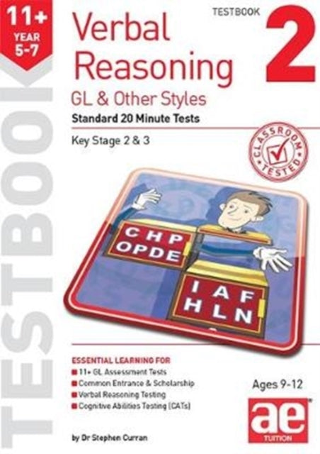 11+ Verbal Reasoning Year 5-7 Gl & Other Styles Testbook 2St