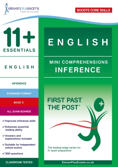 11+ Essentials English Mini Comprehensions Inference Book 3