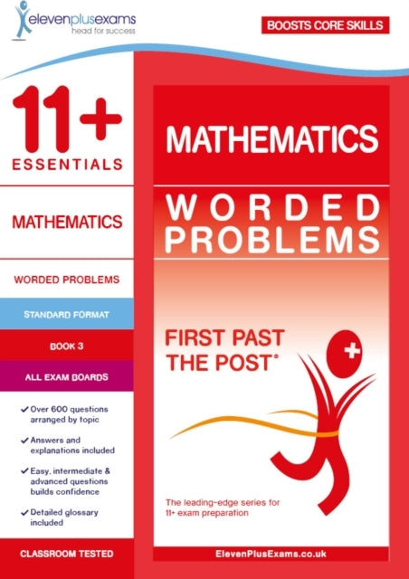 11+ Essentials Mathematics Worded Problems Book 3