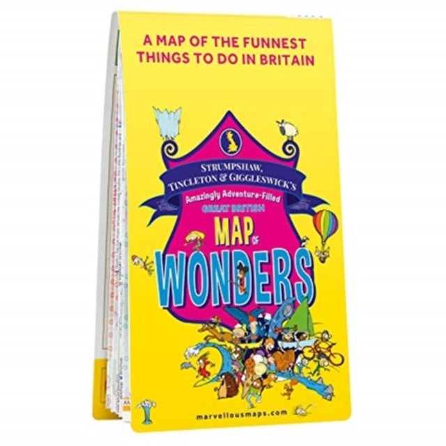 Great British Map Of Wonders