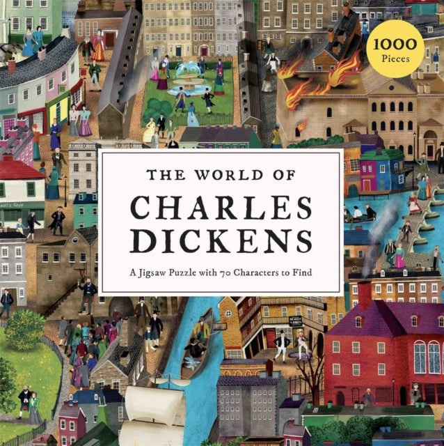 The World Of Charles Dickensa Jigsaw Puzzle With 70 Characte