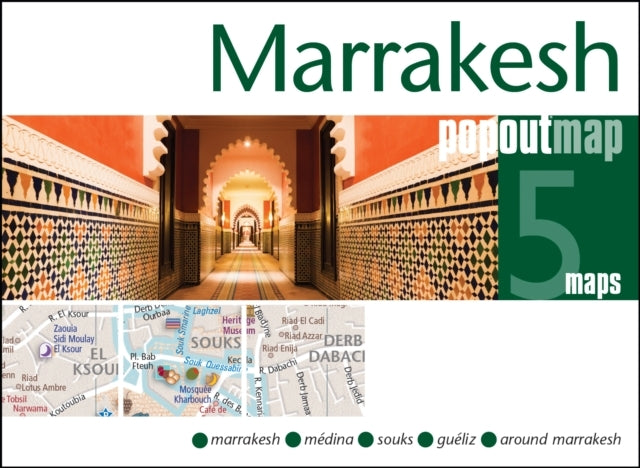 Marrakesh Popout Map