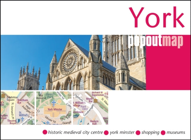 York Popout Mappocket Size Pop Up City Map Of York