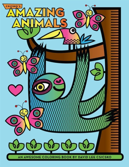 Csicsko'S Amazing Animalsan Awesome Coloring Book From David