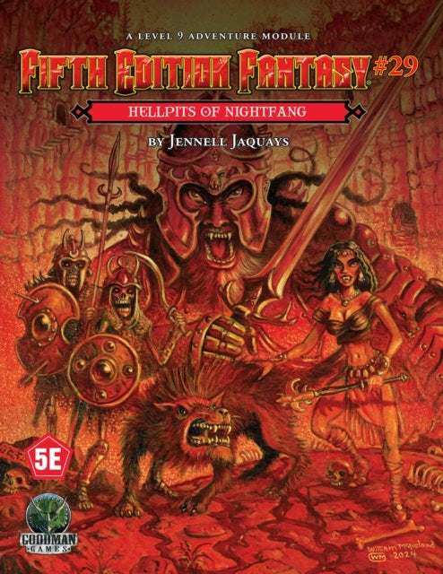 Fifth Edition Fantasy #28 Hellpits of Nightfang (5E)