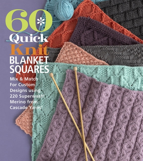 60 Quick Knit Blanket Squaresmix & Match For Custom Designs