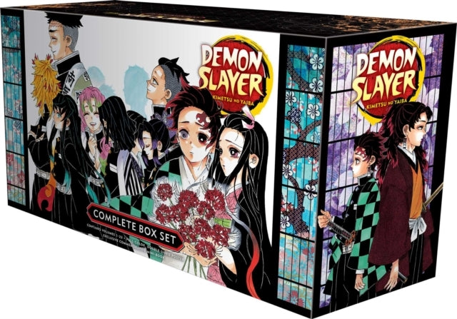 Demon Slayer Kimetsu No Yaiba Complete Box Setincludes Volu
