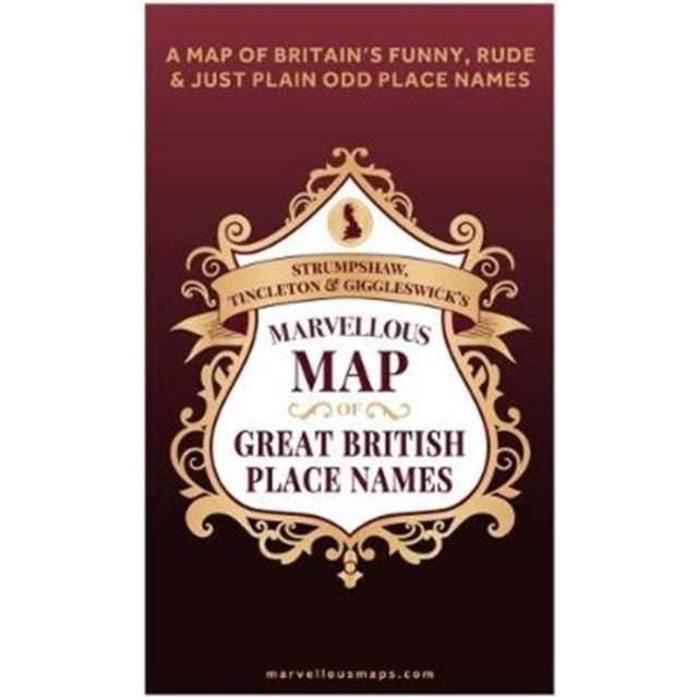 Marvellous Map Of Great British Place Names