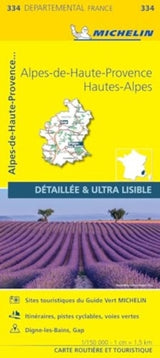 France blad 334: Alpes de Haute Provence, Hautes Alpes