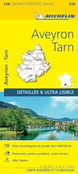 France blad 338: Aveyron, Tarn