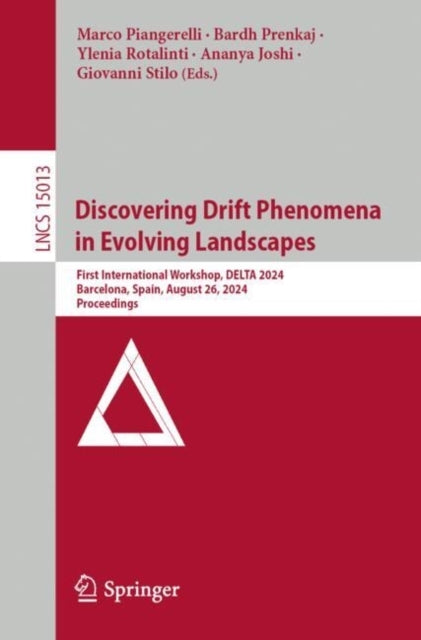 Discovering Drift Phenomena In Evolving Landscapesfirst Inte