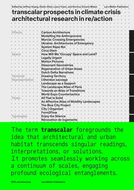 Transcalar Prospects in Climate Crisis Architectural Resear