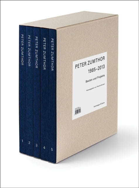 Peter Zumthor 1985-2013Bauten Und Projekte