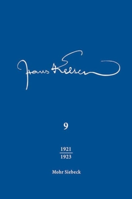 Hans Kelsen Werkeband 9 Veroffentlichte Schriften 1921-1923