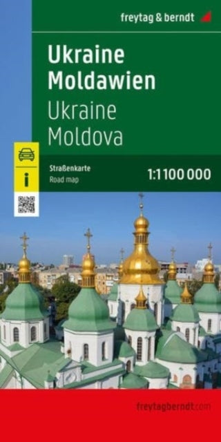 Freytag & Berndt Road Map Ukraine Moldova