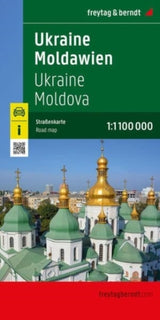 Freytag & Berndt Road Map Ukraine Moldova