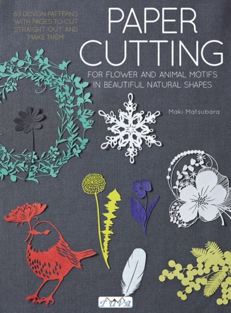 Paper Cutting for Flower and Animal Motifs in Beautiful Natu